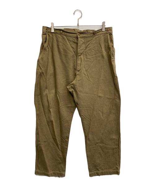 COMOLI（コモリ）COMOLI (コモリ) コットンシルクオーバーパンツ グリーン サイズ:3の古着・服飾アイテム