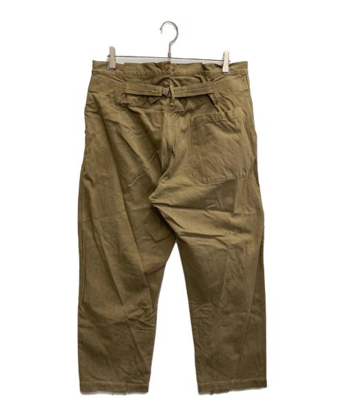 COMOLI（コモリ）COMOLI (コモリ) コットンシルクオーバーパンツ グリーン サイズ:3の古着・服飾アイテム