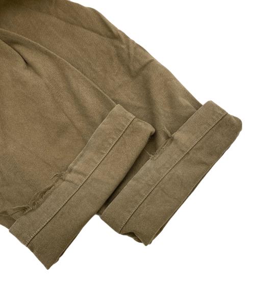 COMOLI（コモリ）COMOLI (コモリ) コットンシルクオーバーパンツ グリーン サイズ:3の古着・服飾アイテム