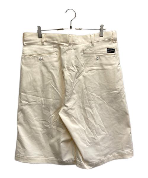 Hombre Nino（オンブレニーニョ）Hombre Nino (オンブレニーニョ) CORDURA COTTON SHORTS ベージュ サイズ:Lの古着・服飾アイテム