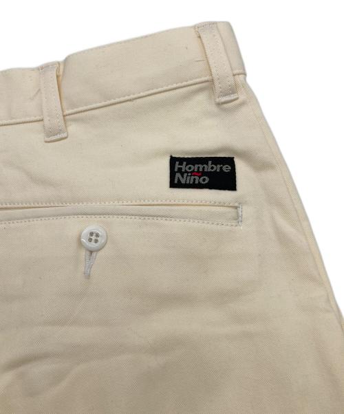 Hombre Nino（オンブレニーニョ）Hombre Nino (オンブレニーニョ) CORDURA COTTON SHORTS ベージュ サイズ:Lの古着・服飾アイテム