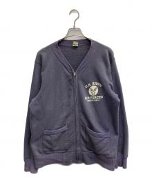 BUZZ RICKSON'S（バズリクソンズ）の古着「SET-IN ZIP SWEAT SHIRT U.S. ARMY AIR FORCES」｜ネイビー