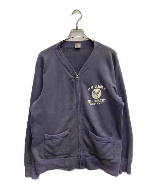 BUZZ RICKSON'S（バズリクソンズ）Buzz Rickson's (バズリクソンズ) SET-IN ZIP SWEAT SHIRT U.S. ARMY AIR FORCES ネイビー サイズ:Lの古着・服飾アイテム