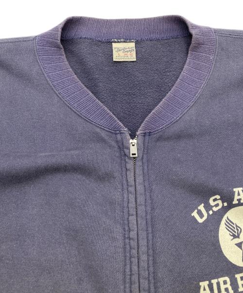 BUZZ RICKSON'S（バズリクソンズ）Buzz Rickson's (バズリクソンズ) SET-IN ZIP SWEAT SHIRT U.S. ARMY AIR FORCES ネイビー サイズ:Lの古着・服飾アイテム