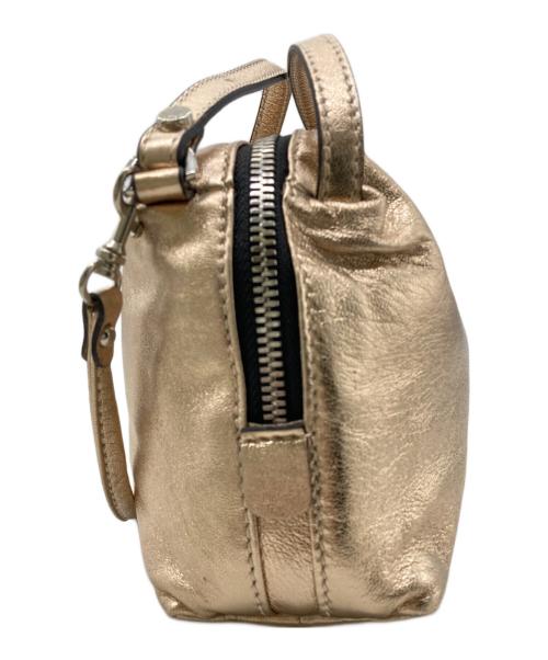 GIANNI CHIARINI（ジャンニ キアリーニ）GIANNI CHIARINI (ジャンニ キアリーニ) 2WAYミニショルダーバッグ ベージュの古着・服飾アイテム