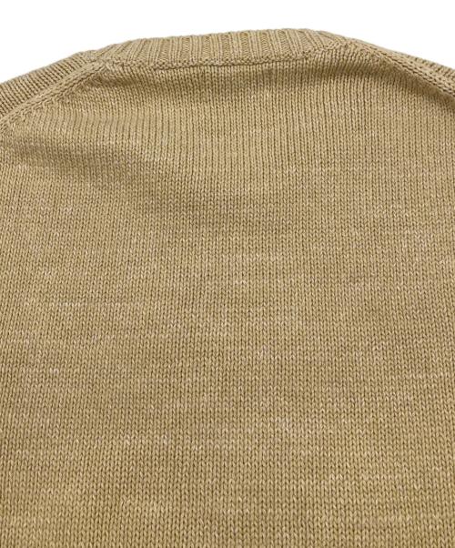 POLO RALPH LAUREN（ポロ・ラルフローレン）POLO RALPH LAUREN (ポロ・ラルフローレン) Polo ベア コットン クルーネック セーター ベージュ サイズ:ＸＳ 未使用品の古着・服飾アイテム