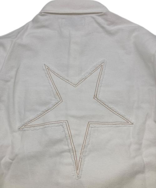 CONVERSE TOKYO（コンバーストウキョウ）CONVERSE TOKYO (コンバーストウキョウ) コットンワークシャツ ホワイト サイズ:FREEの古着・服飾アイテム
