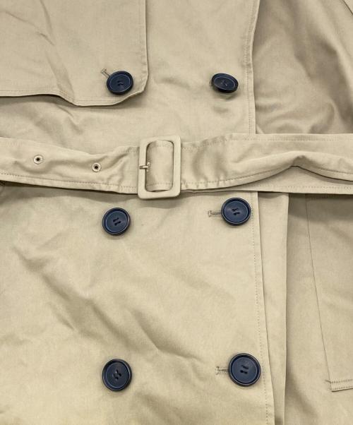 JOURNAL STANDARD（ジャーナルスタンダード）JOURNAL STANDARD (ジャーナルスタンダード) ミドルレングスラフトレンチコート ベージュ サイズ:36の古着・服飾アイテム