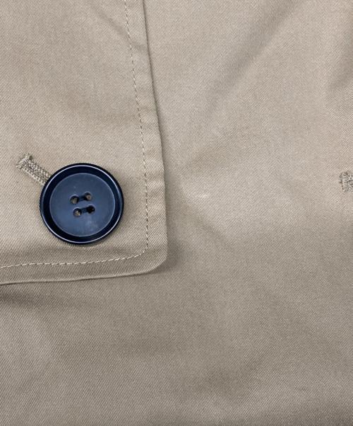 JOURNAL STANDARD（ジャーナルスタンダード）JOURNAL STANDARD (ジャーナルスタンダード) ミドルレングスラフトレンチコート ベージュ サイズ:36の古着・服飾アイテム