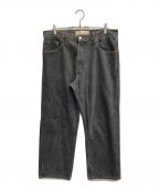 LEVI'Sリーバイス）の古着「先染ブラック 569デニムパンツ」｜グレー