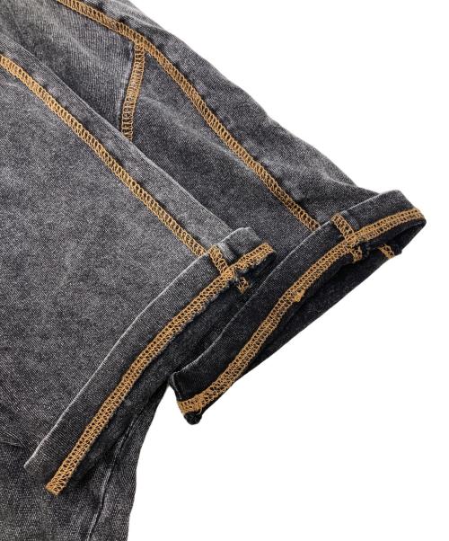 DIESEL（ディーゼル）DIESEL (ディーゼル) ポロシャツ グレー サイズ:Lの古着・服飾アイテム