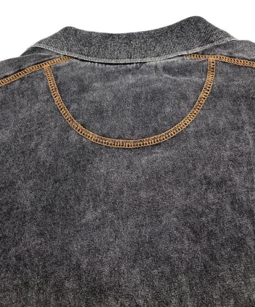 DIESEL（ディーゼル）DIESEL (ディーゼル) ポロシャツ グレー サイズ:Lの古着・服飾アイテム