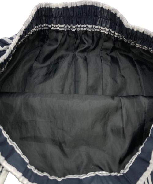 freada（フリーダ）Freada (フリーダ) パッチワークランダムスカート ネイビー×グレー サイズ:Sの古着・服飾アイテム