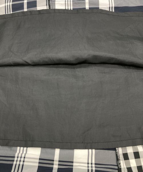 freada（フリーダ）Freada (フリーダ) パッチワークランダムスカート ネイビー×グレー サイズ:Sの古着・服飾アイテム