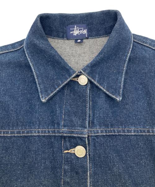 stussy（ステューシー）stussy (ステューシー) デニムジャケット インディゴ サイズ:Sの古着・服飾アイテム