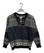 DALE OF NORWAYダーレ オブ ノルウェイ）の古着「90’Sスキッパーニット」｜ブラック