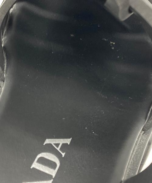 PRADA（プラダ）PRADA (プラダ) モノリスラバーサンダル ブラック サイズ:36の古着・服飾アイテム