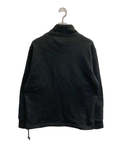 LACOSTE（ラコステ）LACOSTE (ラコステ) スタンドカラーハーフジップスウェット ブラック サイズ:SIZE4の古着・服飾アイテム