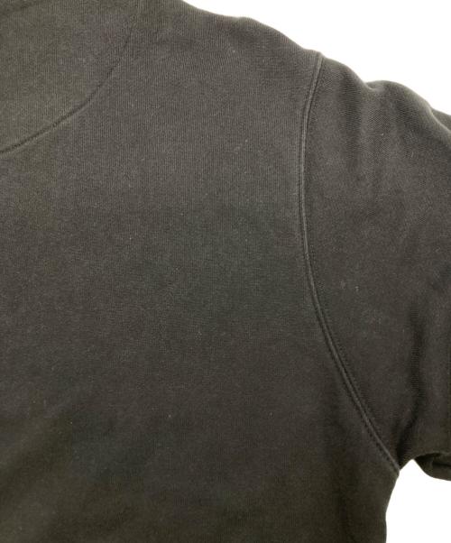 LACOSTE（ラコステ）LACOSTE (ラコステ) スタンドカラーハーフジップスウェット ブラック サイズ:SIZE4の古着・服飾アイテム