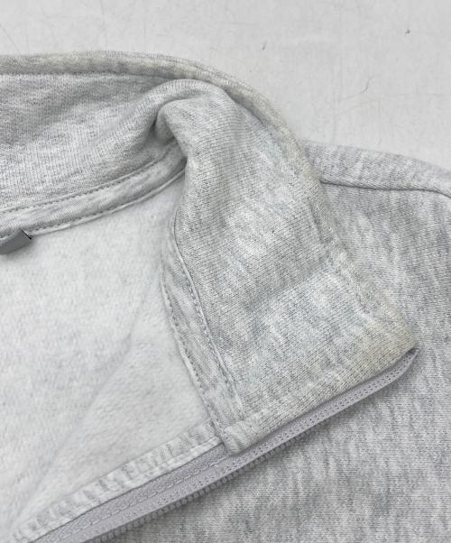 Carhartt WIP（カーハート ワーク イン プログレス）CARHARTT WIP (カーハート ワーク イン プログレス) HALF ZIP AMERICAN SCRIPT SWEATSHIRT グレー サイズ:XLの古着・服飾アイテム