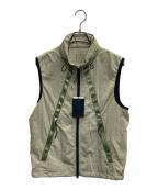 BRIEFINGブリーフィング）の古着「CE MS LIMONTA RIP VEST」｜ベージュ