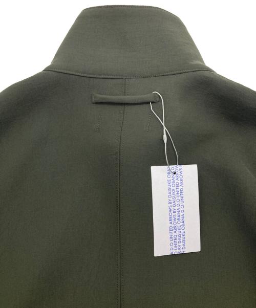 D.O UNITED ARROWS BY DAISUKE OBANA（ディーオーユナイテッドアローズバイダイスケオバナ）D.O UNITED ARROWS BY DAISUKE OBANA (ディーオーユナイテッドアローズバイダイスケオバナ) I D/S TRACK JACKET/トラックジャケット グリーン サイズ:L 未使用品の古着・服飾アイテム