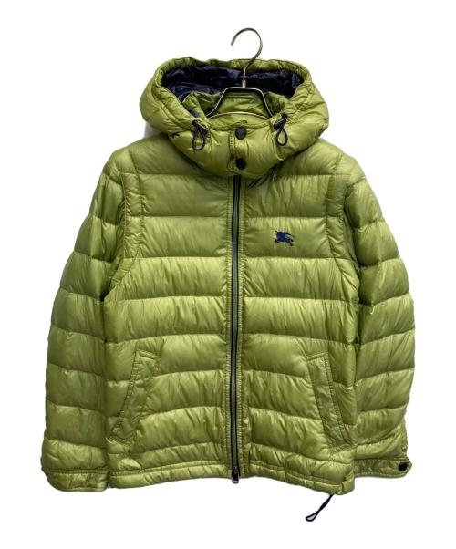 BURBERRY BLACK LABEL（バーバリーブラックレーベル）BURBERRY BLACK LABEL (バーバリーブラックレーベル) ライトダウンジャケット グリーン サイズ:Mの古着・服飾アイテム