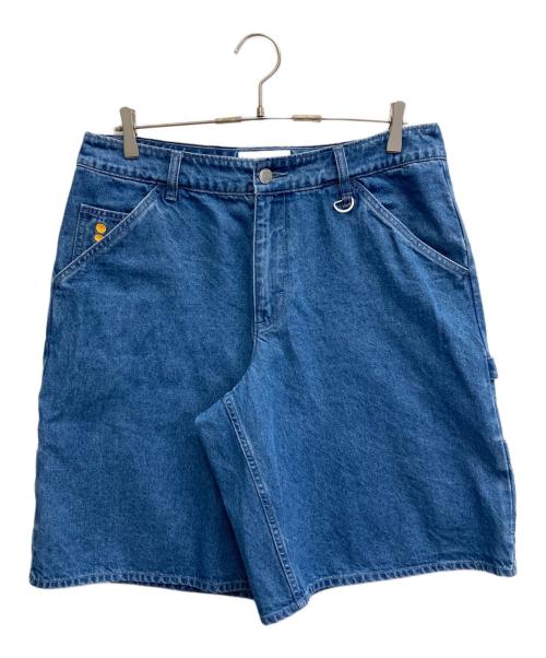 NIKE（ナイキ）NIKE (ナイキ) デニムハーフパンツ インディゴ サイズ:Lの古着・服飾アイテム
