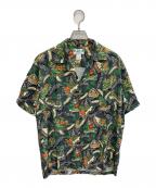 ）の古着「アロハシャツ」｜グレー