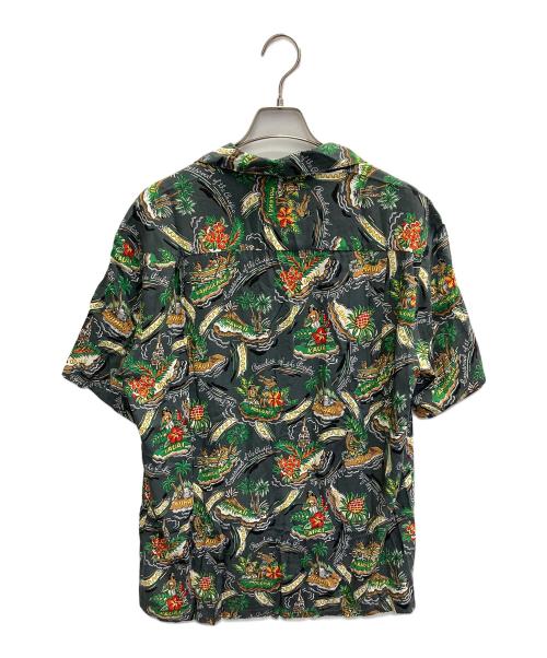 TWO PALMS（トゥーパームス）TWO PALMS (トゥーパームス) アロハシャツ グレー サイズ:Mの古着・服飾アイテム