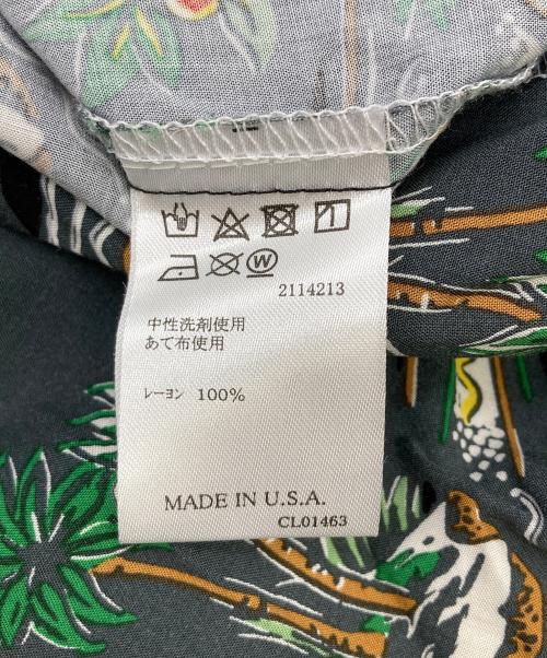 TWO PALMS（トゥーパームス）TWO PALMS (トゥーパームス) アロハシャツ グレー サイズ:Mの古着・服飾アイテム