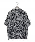 Schottショット）の古着「アロハシャツ」｜ホワイト×ブラック