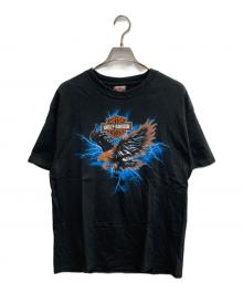 HARLEY-DAVIDSON（ハーレーダビッドソン）の古着「プリントTシャツ」｜ブラック