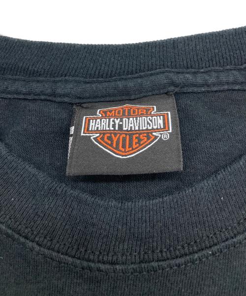 HARLEY-DAVIDSON（ハーレーダビッドソン）HARLEY-DAVIDSON (ハーレーダビッドソン) プリントTシャツ ブラック サイズ:不明の古着・服飾アイテム