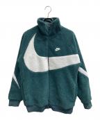 NIKEナイキ）の古着「”BIG SWOOSH シェルパジャケット」｜グリーン
