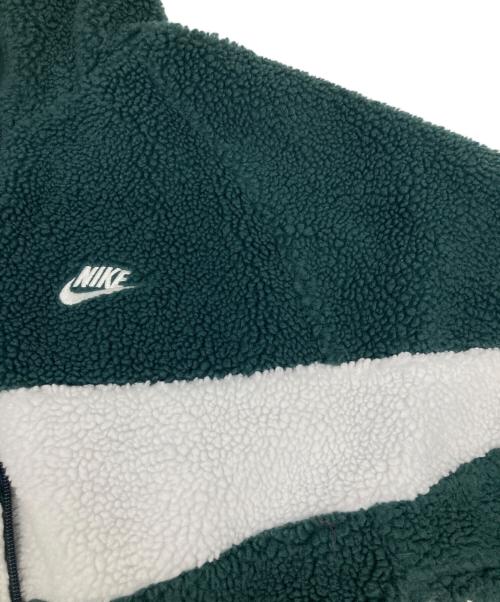 NIKE（ナイキ）NIKE (ナイキ) ”BIG SWOOSH シェルパジャケット グリーン サイズ:Mの古着・服飾アイテム