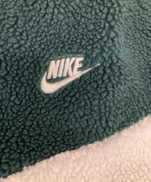NIKE（ナイキ）NIKE (ナイキ) ”BIG SWOOSH シェルパジャケット グリーン サイズ:Mの古着・服飾アイテム