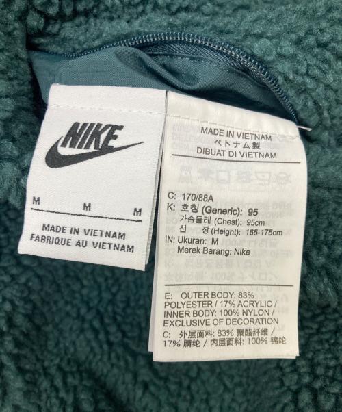 NIKE（ナイキ）NIKE (ナイキ) ”BIG SWOOSH シェルパジャケット グリーン サイズ:Mの古着・服飾アイテム