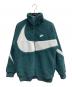 NIKE（ナイキ）の古着「”BIG SWOOSH シェルパジャケット」｜グリーン