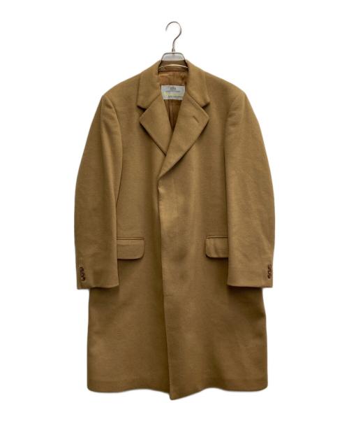 Aquascutum（アクアスキュータム）Aquascutum (アクアスキュータム) 80’Sカシミヤウールブレンドコート ブラウン サイズ:不明（記載無し）の古着・服飾アイテム