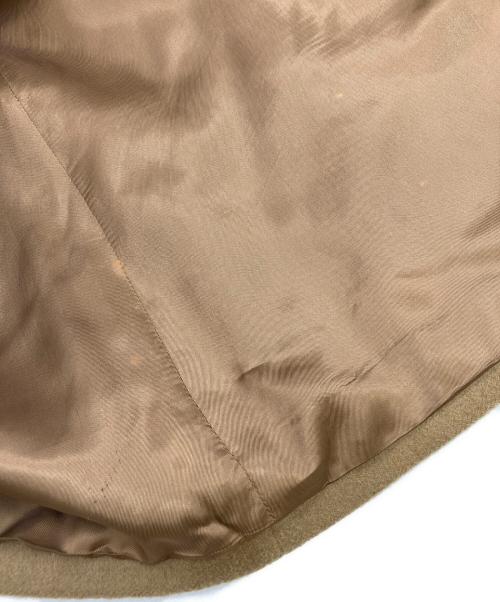 Aquascutum（アクアスキュータム）Aquascutum (アクアスキュータム) 80’Sカシミヤウールブレンドコート ブラウン サイズ:不明（記載無し）の古着・服飾アイテム