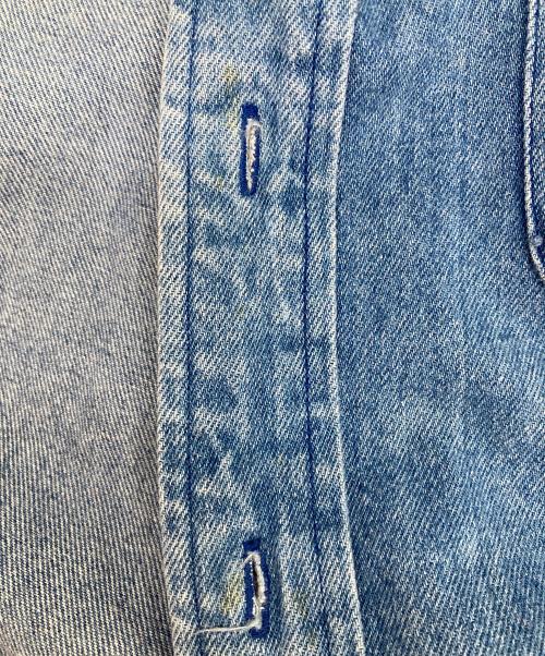 RALPH LAUREN（ラルフローレン）RALPH LAUREN (ラルフローレン) ポロベアデニムシャツ ネイビー サイズ:Lの古着・服飾アイテム