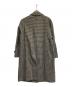 BURBERRY (バーバリー) 千鳥柄コート ブラック×ベージュ サイズ:L：7000円