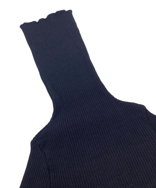 tricot COMME des GARCONS（トリココムデギャルソン）tricot COMME des GARCONS (トリココムデギャルソン) ウールタートルネックニット ネイビー サイズ:FREEの古着・服飾アイテム
