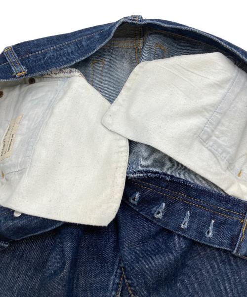 HELMUT LANG（ヘルムートラング）HELMUT LANG (ヘルムートラング) 本人期 1998年製　ボタンフライデニムパンツ インディゴ サイズ:SIZE29の古着・服飾アイテム