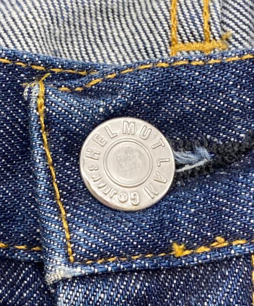 HELMUT LANG（ヘルムートラング）HELMUT LANG (ヘルムートラング) 本人期 1998年製　ボタンフライデニムパンツ インディゴ サイズ:SIZE29の古着・服飾アイテム