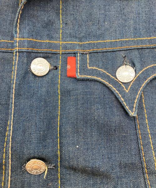 LEVI'S RED（リーバイス レッド）LEVI'S RED (リーバイス レッド) 02AW クロアチア製　袖レザージャケット インディゴ サイズ:XSの古着・服飾アイテム