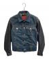 LEVI'S RED（リーバイス レッド）の古着「02AW クロアチア製　袖レザージャケット」｜インディゴ