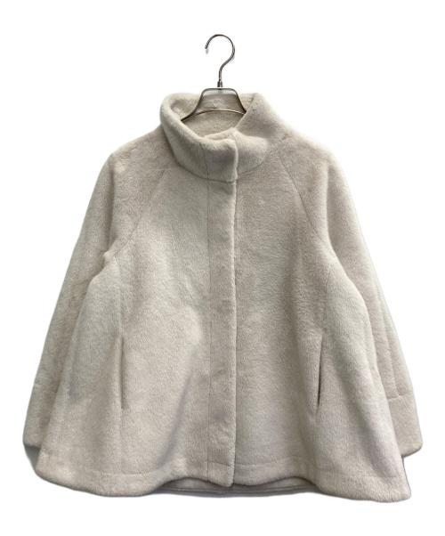 Rirandture（リランドチュール）Rirandture (リランドチュール) ファーケープ コート グレー サイズ:1の古着・服飾アイテム
