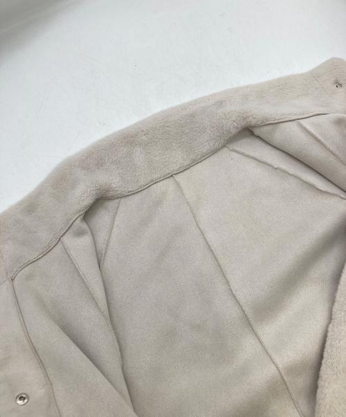 Rirandture（リランドチュール）Rirandture (リランドチュール) ファーケープ コート グレー サイズ:1の古着・服飾アイテム